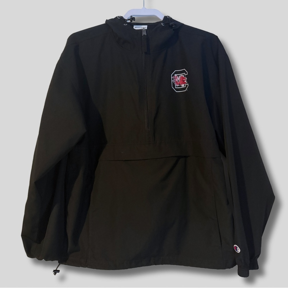 Champion University of South Carolina Gamecocks Packable Half Zip Anorak Jacket